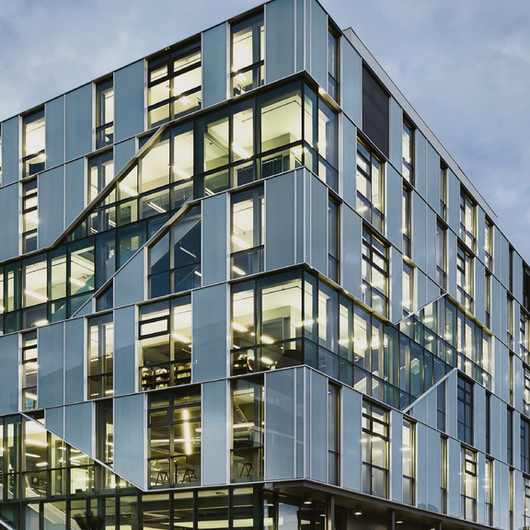 Aluminum, facade, 
